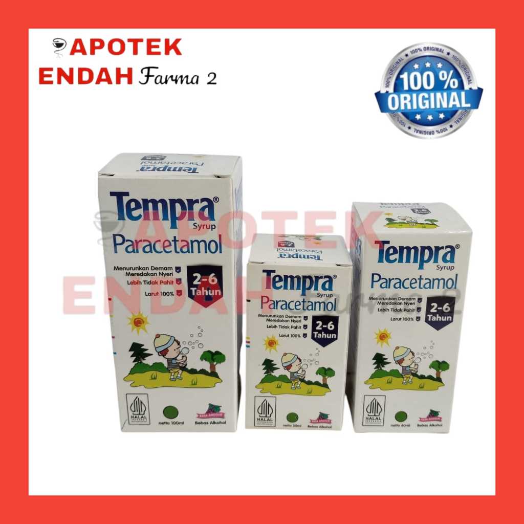 TEMPRA SIRUP UNTUK DEMAM & NYERI ANAK