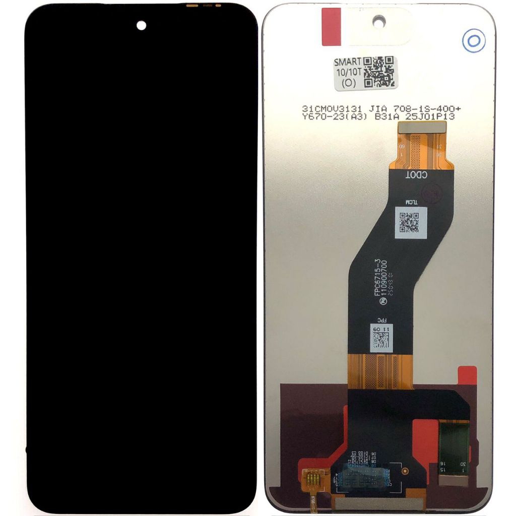 LCD FULLSET INFINIX SMART 10 / 10 PLUS / NFC / SMART 9 / HOT 50 5G  / HOT 50i / X6725 / X6725B / C /