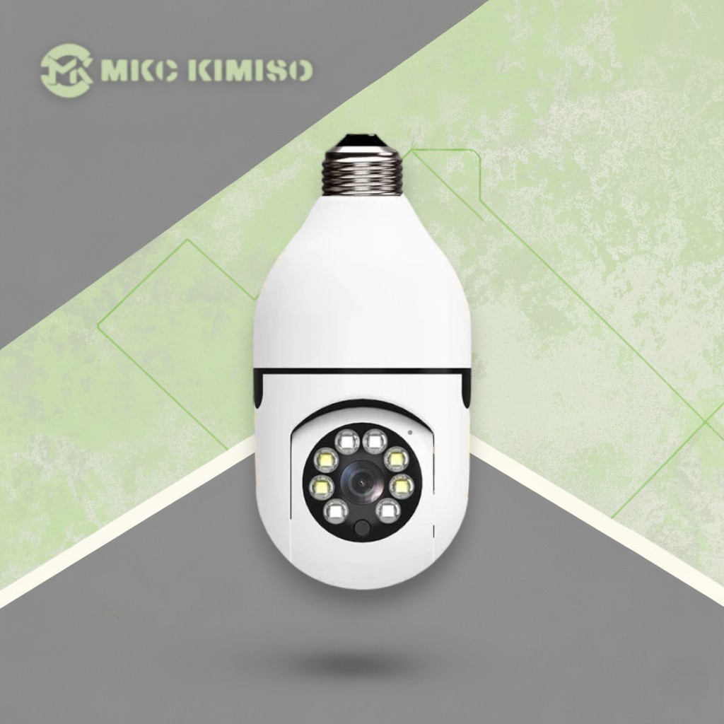 CCTV E27 Wireless Smart Camera / CCTV Lampu 360' Wireless IP Camera