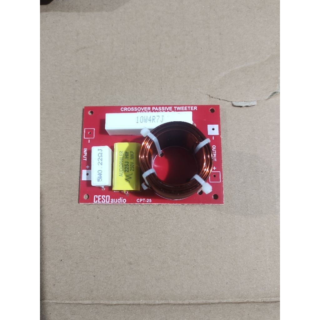 Crossover Passive Tweeter 1way CPT-25 Crossover Tweeter CPT 25