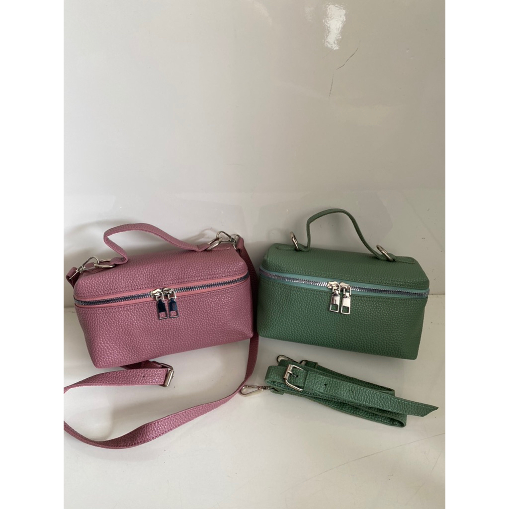 Tas paula domsel/ Tas kulit jeruk premium syntetis tebal