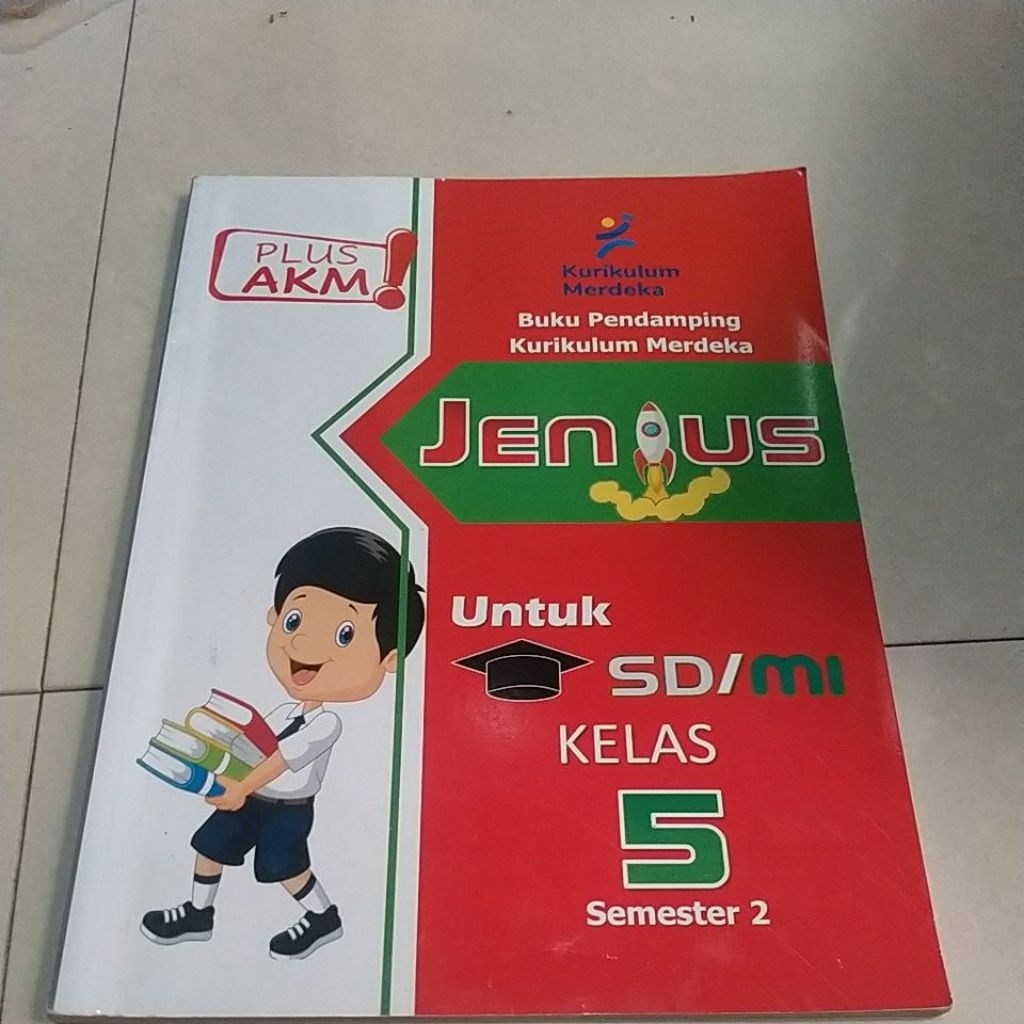 JENIUS SD KELAS 5 DAN SEMESTER 2 KURIKULUM MERDEKA