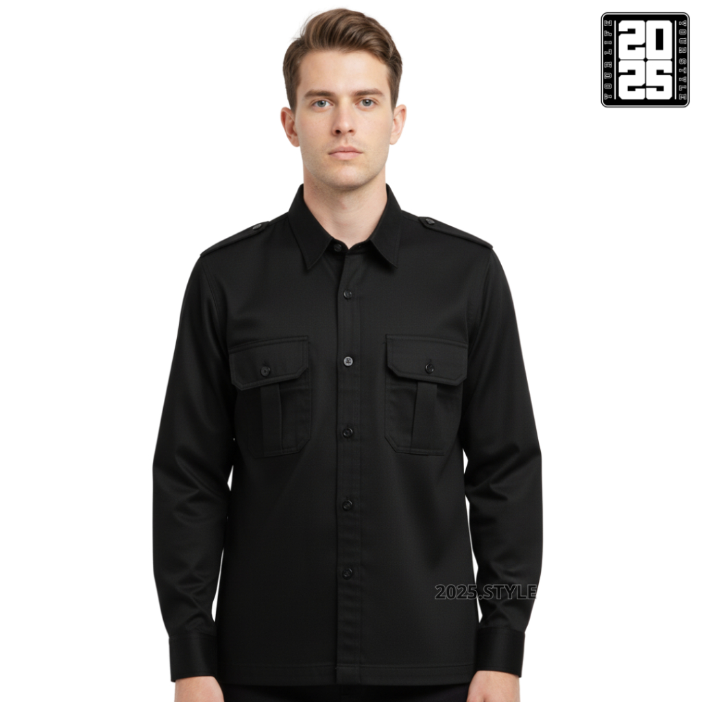 Kemeja Tactical PDH PDL Pria Lengan Panjang / Kemeja Dinas Pria Lengan Panjang / Kemeja Pria