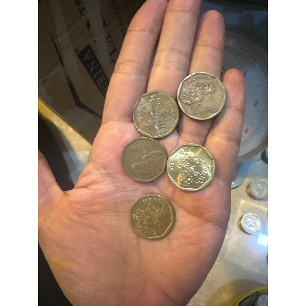 uang koin tahun 1998