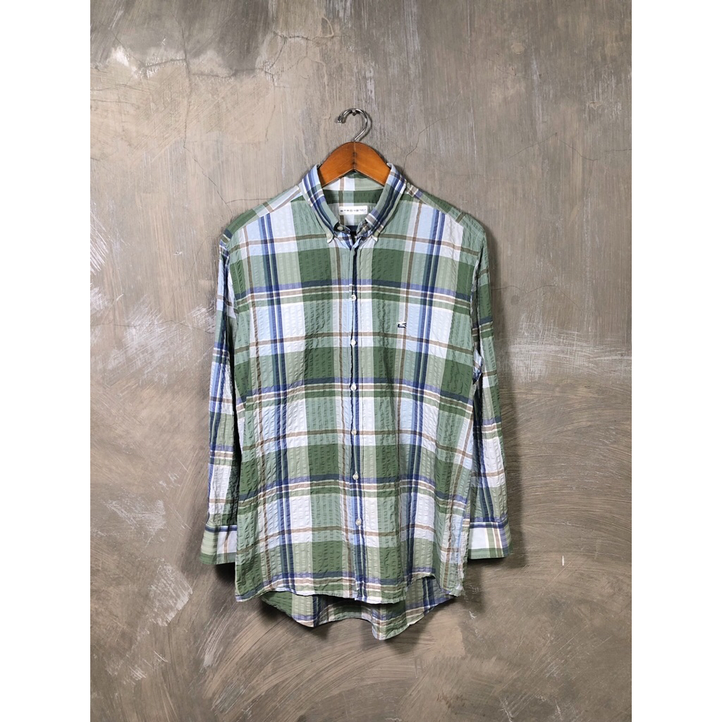 Etro Milano 42 Mens Button Up Shirt