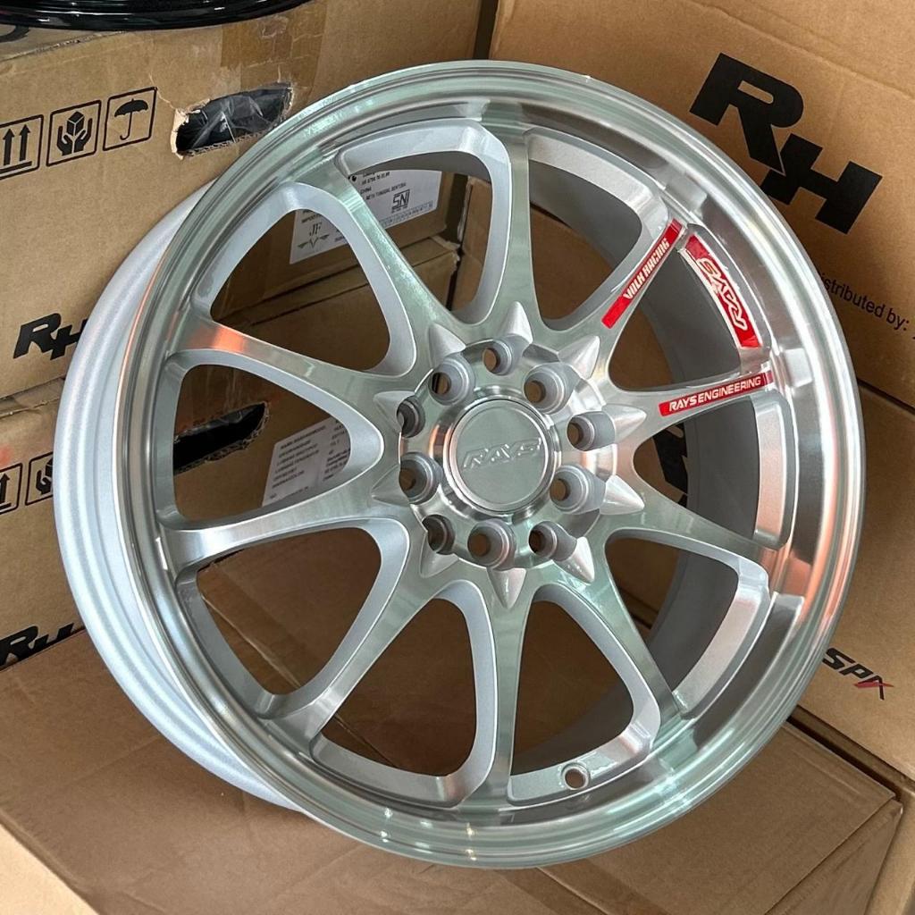 Velg Ce28 Ring 16 Lebar 7 inch Pcd 10x100/114.3 Et 40 Warna Silver Machine Face | Velg Mobil Velg Ce