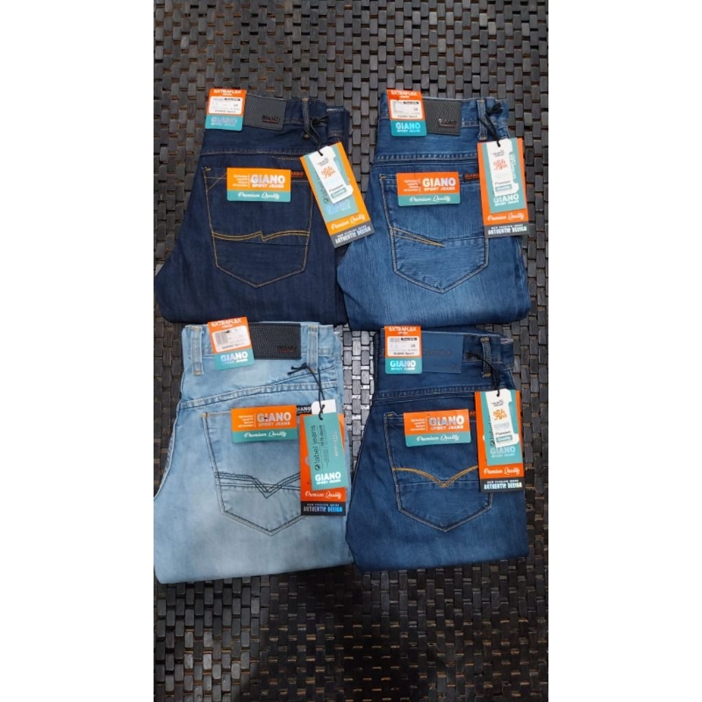 Celana giano sport jeans premium terbaru
