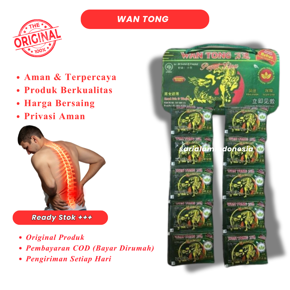 Kapsul Wantong Original 20 Sachet