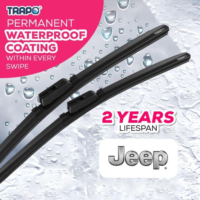 Trapo Wiper Mobil Hybrid 2 Pcs - Daihatsu, Front JEEP Wrangler Rubicon 4 door JL Daihatsu Luxio AYLA