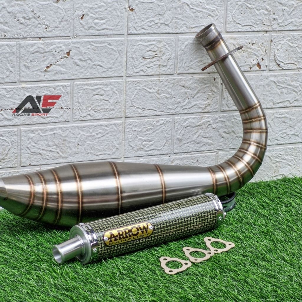 Knapot RX King Rx Spesial Kolong Repsol ARRAW KEVLAR HIJAU