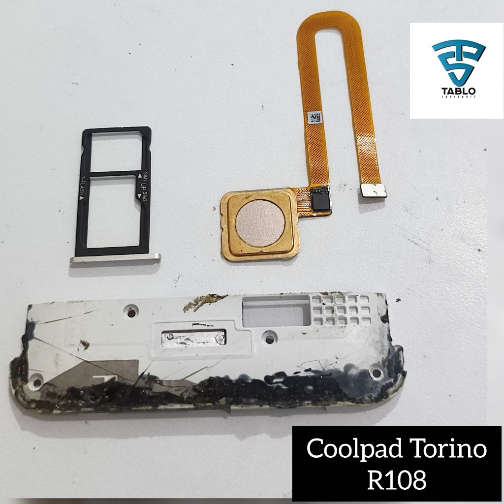 Speaker simtray Sidik jari Coolpad Torino R108 ori copotan hp