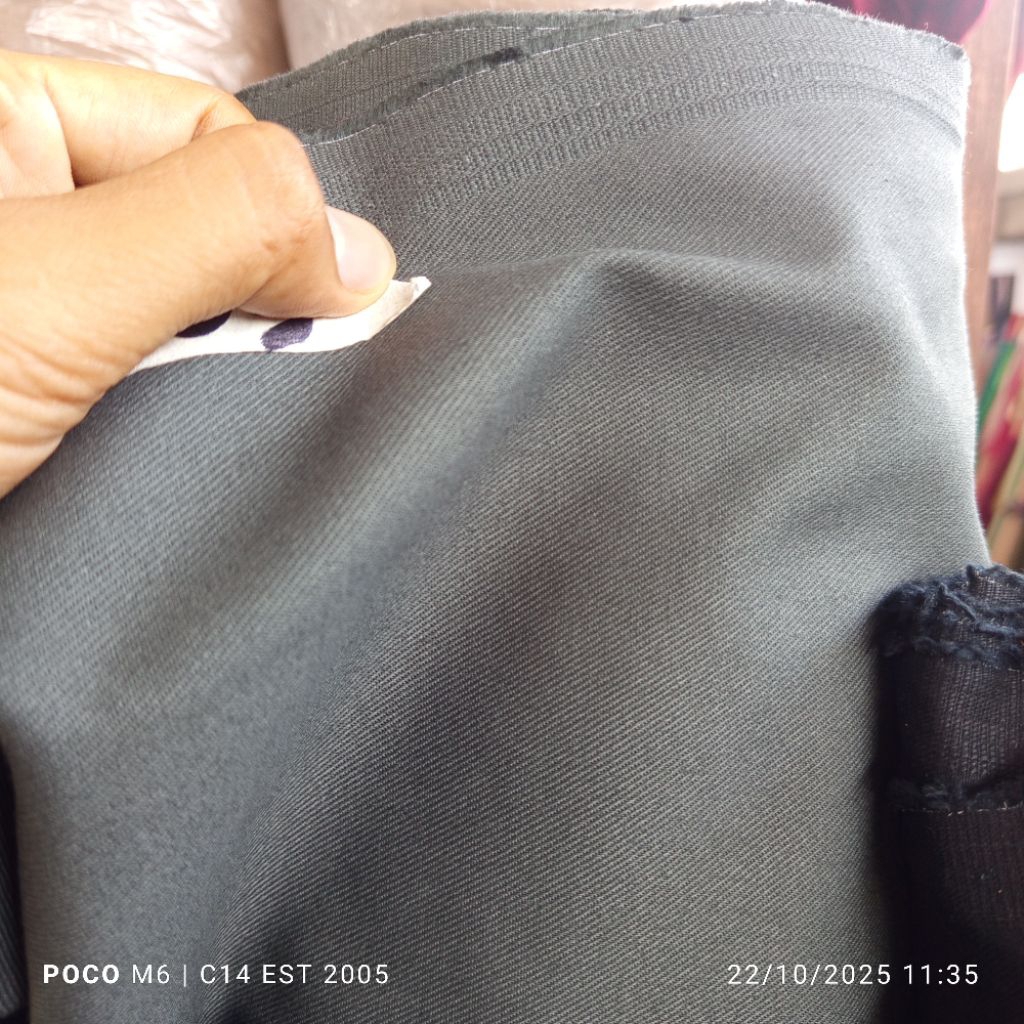 HARGA/1 CELANA /125 CM ~ KAIN RAFEL TWILL ~ KAIN STRETCH KATUN ~ BAHAN RAFEL DENIM ~ BAHAN RAFEL