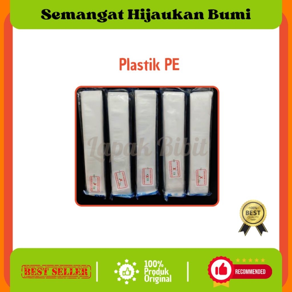 Plastik PE ukuran 4 x23