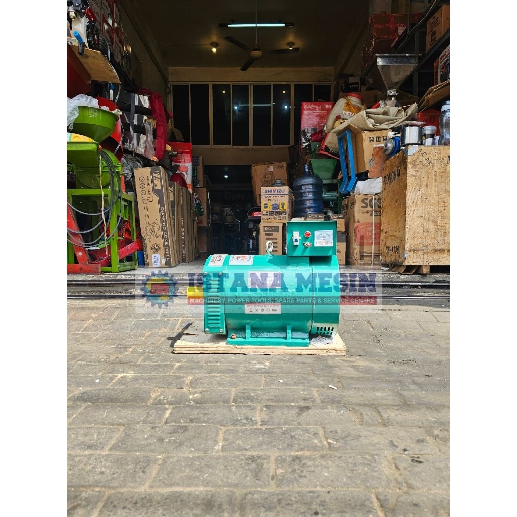 20KVA DINAMO MESIN GENERATOR ALTERNATOR 20KW 1PHASE ST 20 TEMBAGA