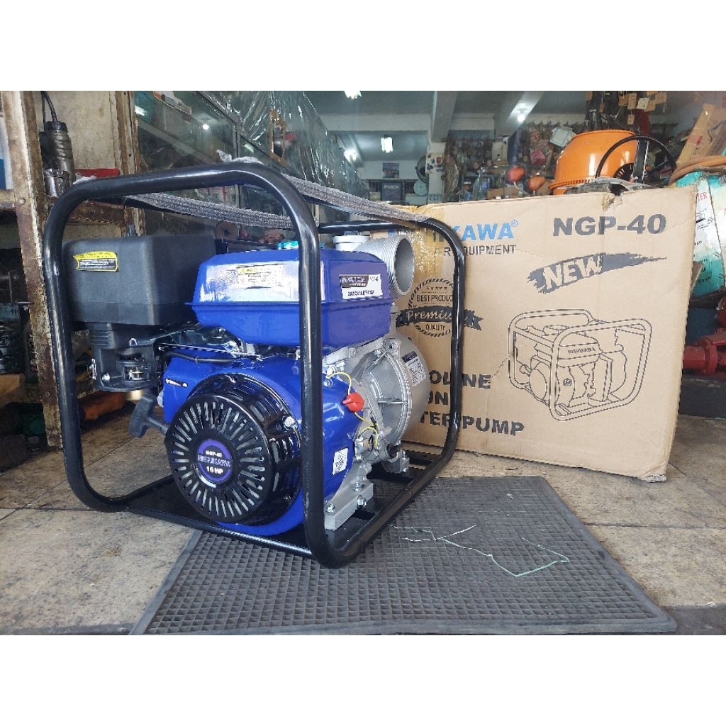 pompa alcon 4 inch nishikawa gx390 16pk / pompa sawah 4 inch / pompa air 4 inch nishikawa