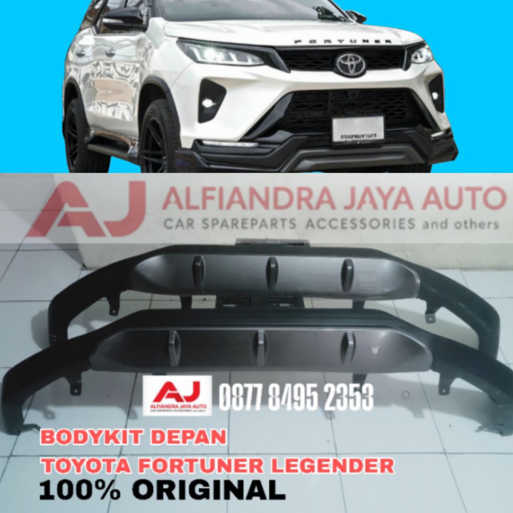 Aerokit Bodykit depan Fortuner Legender original