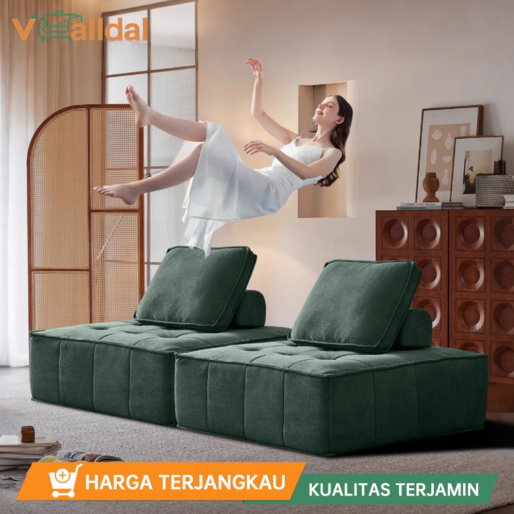 Valldal-Sofa kombinasi /sofa kasual/sofa persegi/sofa ruang tamu/sofa sederhana modern
