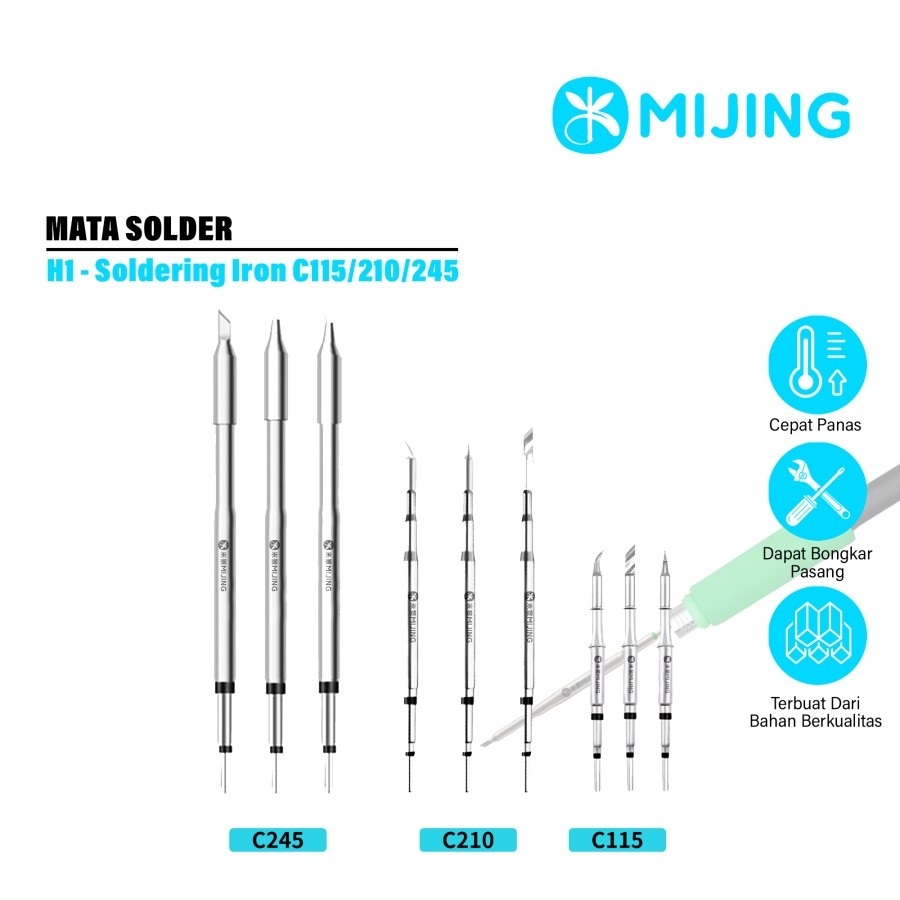 Mijing-H1-Soldering-Station-Mata-Solder-Station-Soldering-Iron-Tip-Mata-Solder-C115K-C115I-C115IS-C2