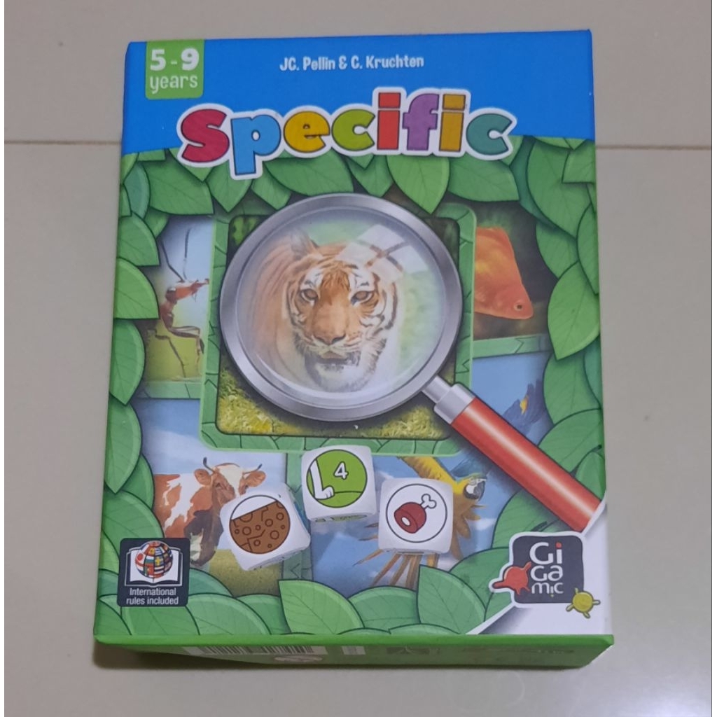 Game Kartu Specific kartu bergambar hewan