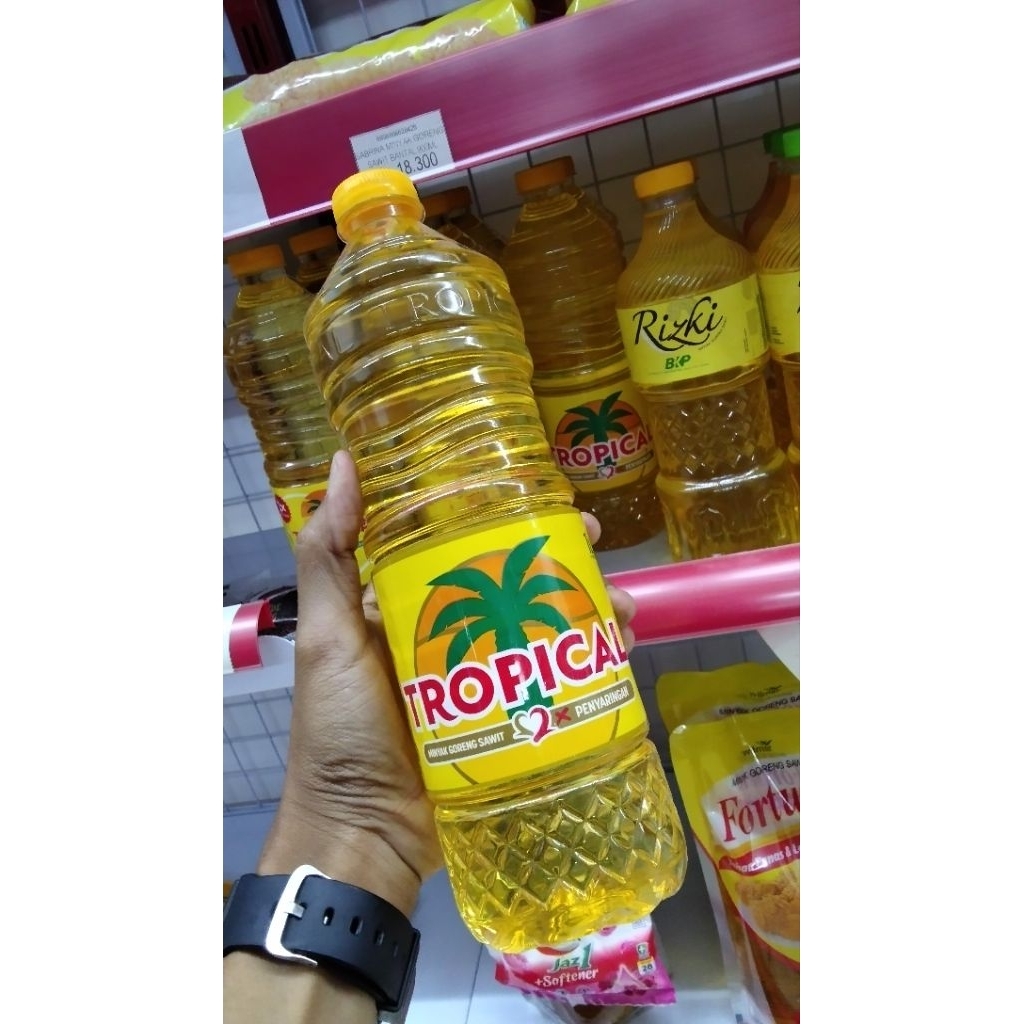 MINYAK GORENG TROPICAL 1 LITER / MINYAK TROPICAL 1L