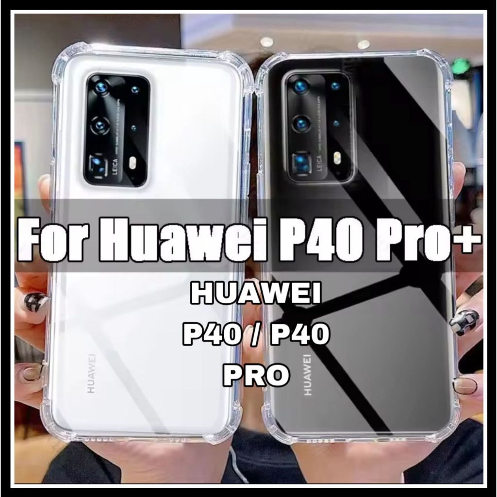 Case Huawei P40 / P40 Pro / P40 Pro+ Plus Crystal Crack Original Case Soft Casing Clear Silicone Ben