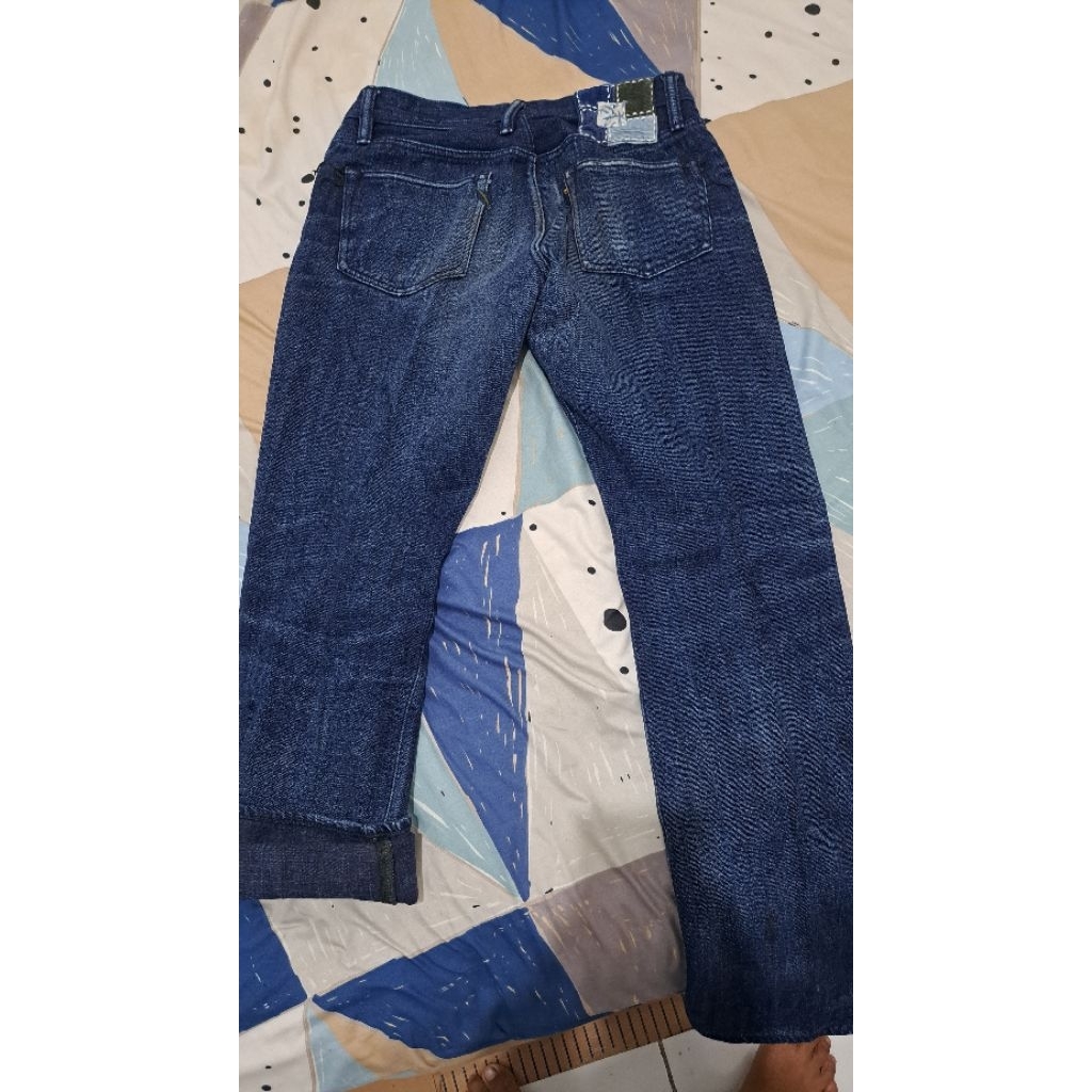 denim nbdn art cimerrian sumatran tiger double line selvedge