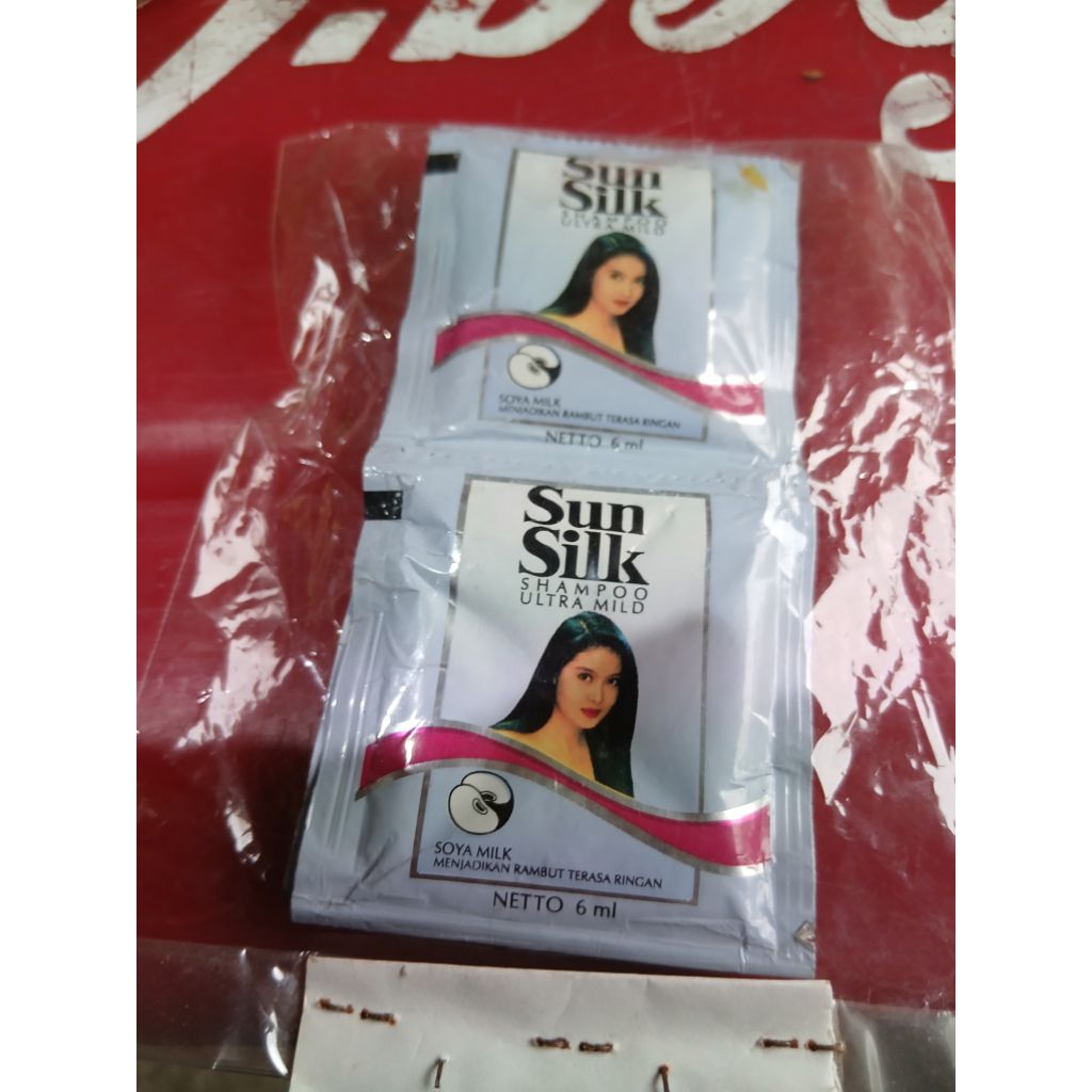 Sampo sunsilk jadul 65rb antik vintage display lawas kuno