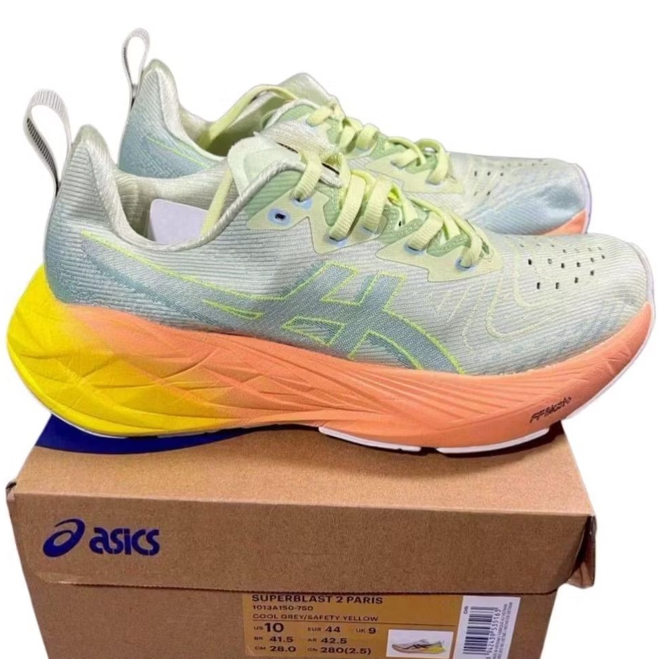 sepatu running Asics Novablast 4 Cool Matcha shoes pria dan wanita BNIB