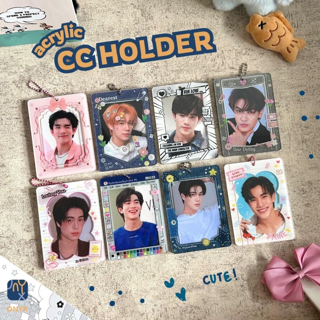 CC Holder Akrilik (Acrylic CC Holder) Collectible Card Holder / HOLDER CC GMMTV