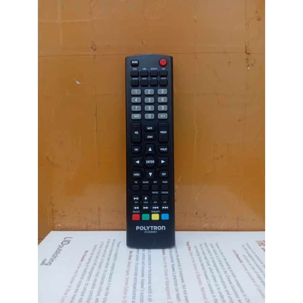 REMOTE TV POLYTRON SERI 81I355M01 ORIGINAL