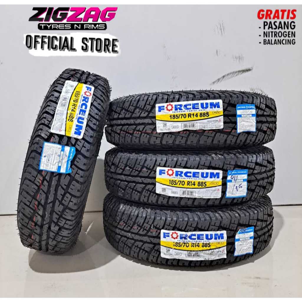 Promo Ban Mobil Semi Offroad 185/70 R14 Tubeles Forceum AT-Z
