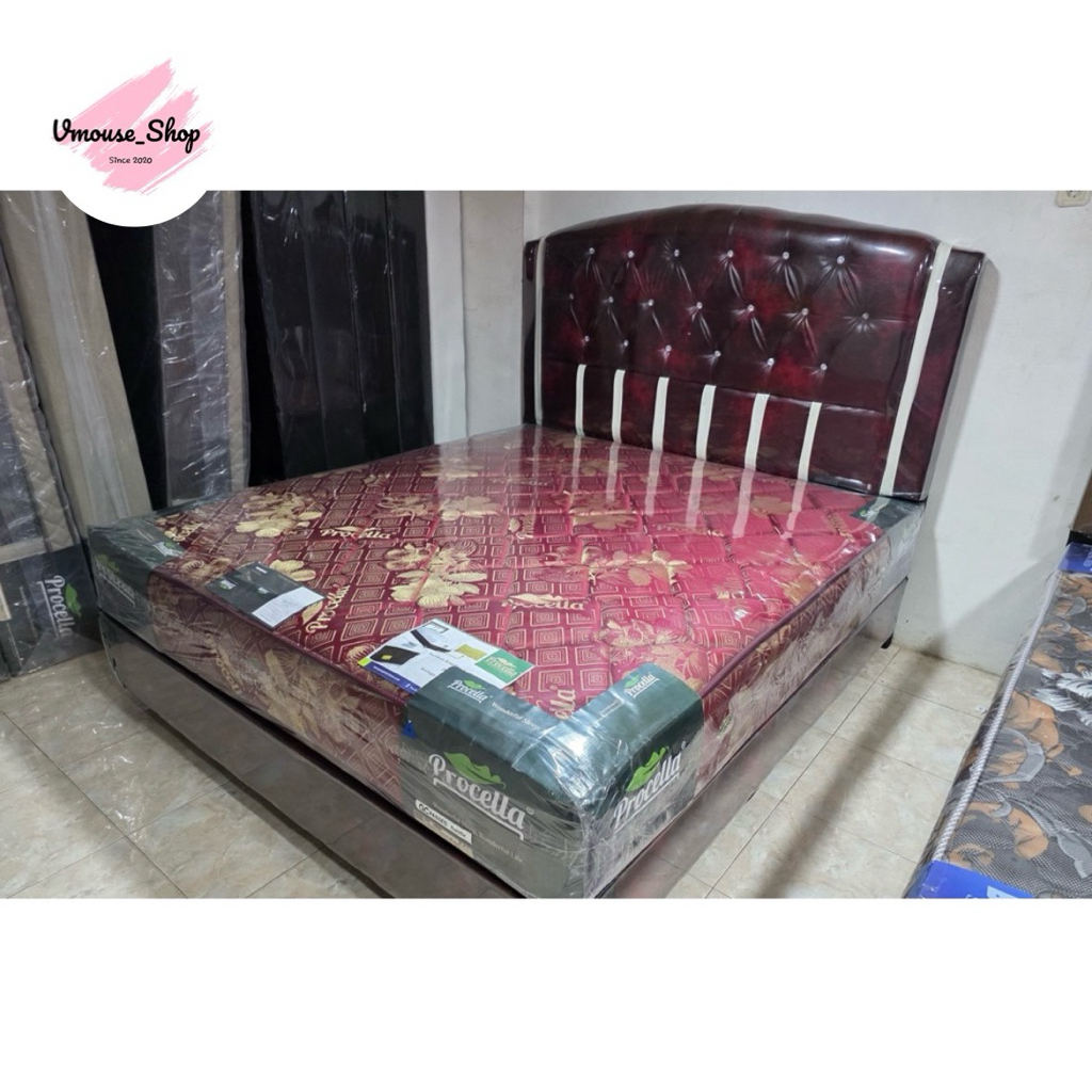SPRINGBED PROCELLA NEO CALISTA - PROCELLA MATRAS DIPAN 1 SET - SPRINGBED PROCELLA NO 1 / NO 2 / NO 3
