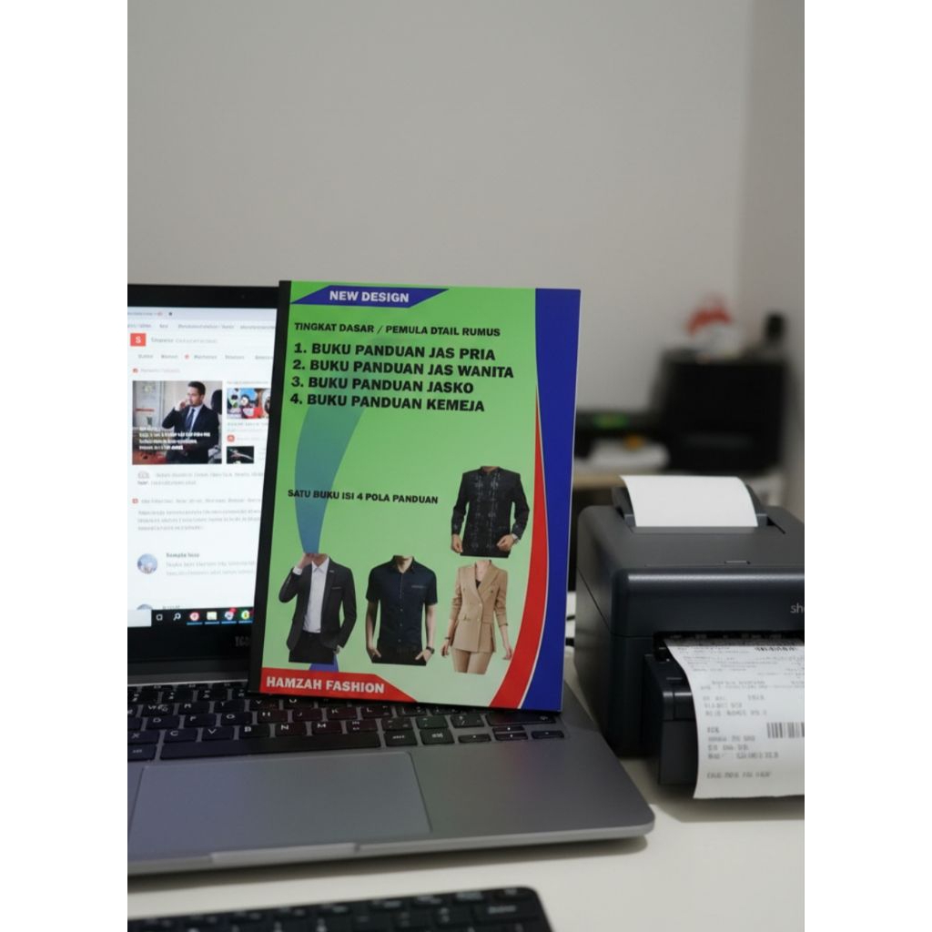 Buku pola jahit rekomendasi isi 4 buku panduan dasar lengkap
