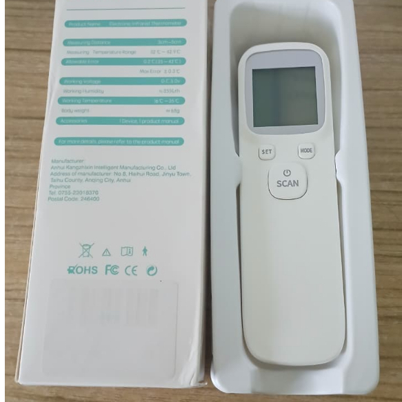 Thermogun Termometer Suhu Tubuh Digital