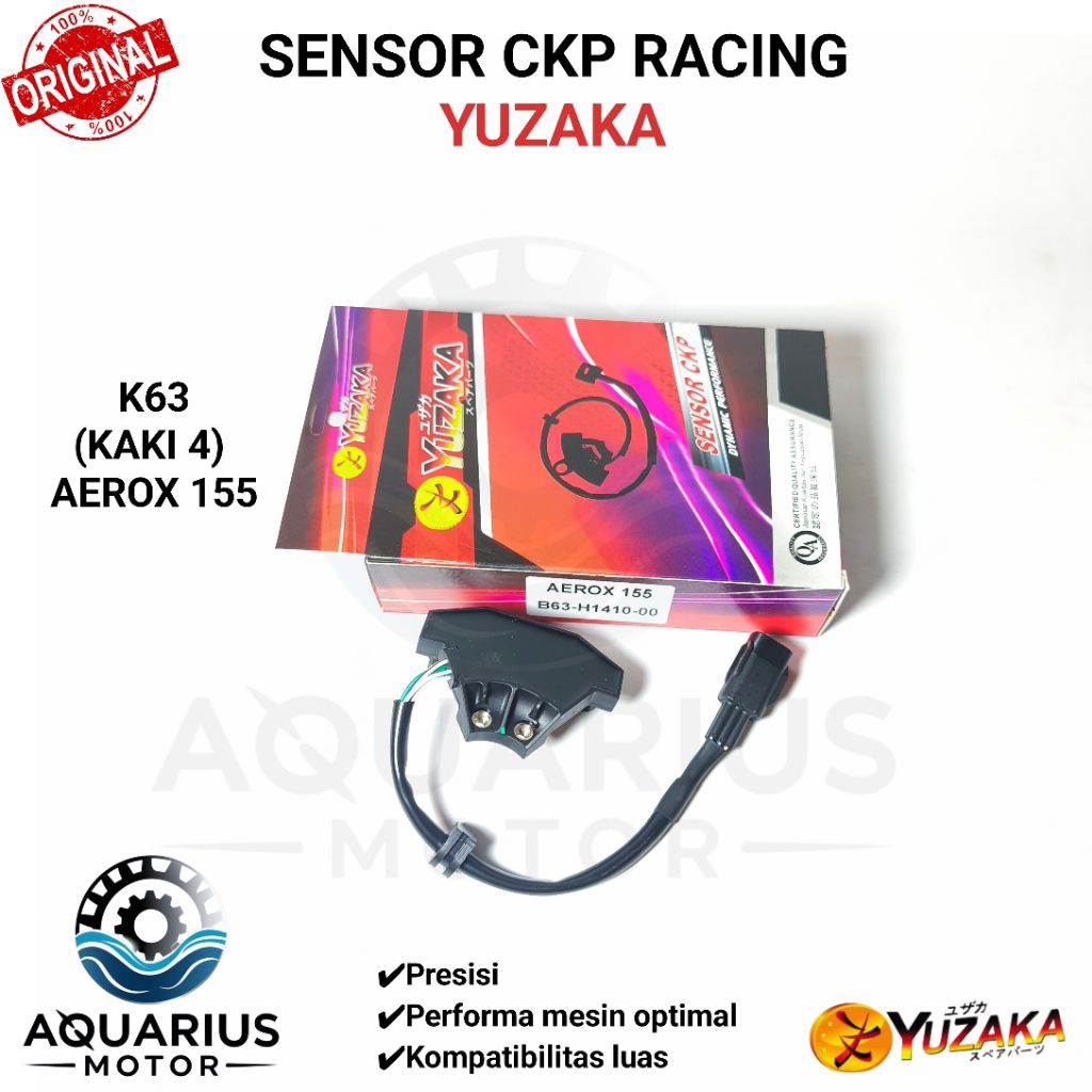 SENSOR CKP RACING YUZAKA YAMAHA K63 KAKI 4 AEROX 155 HIGH QUALITY
