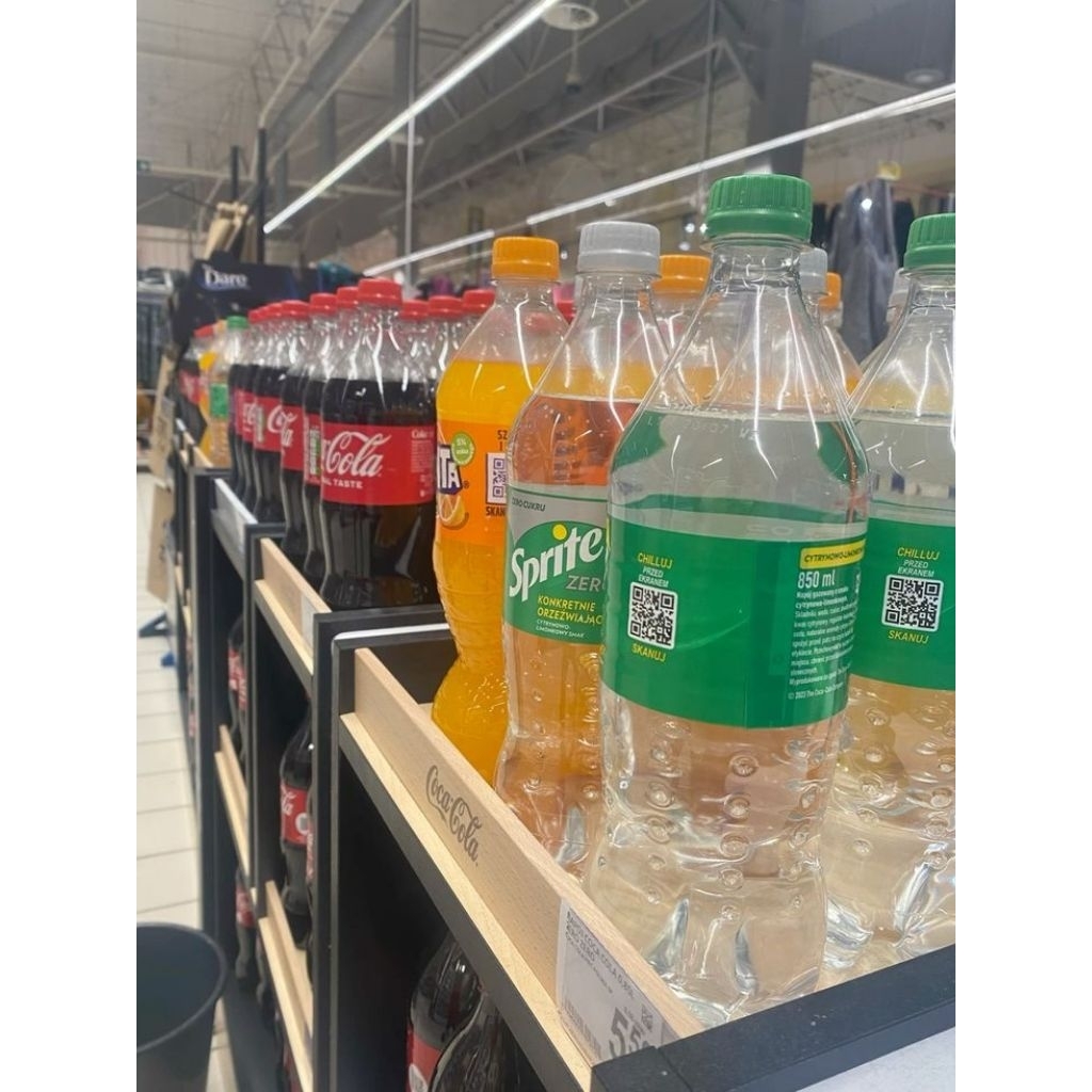 COCA COLA / SPRITE / FANTA  390 ml 1 Dus isi 12 pcs