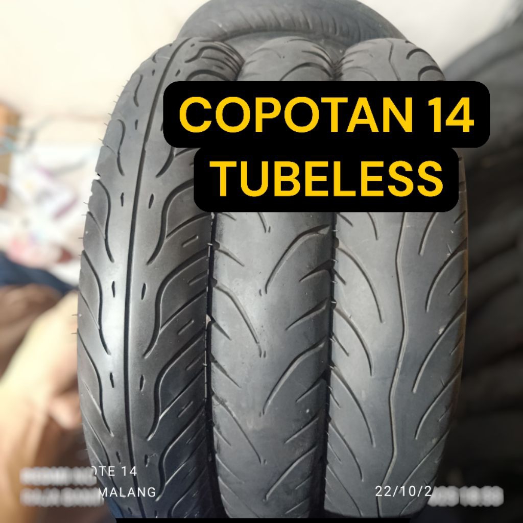 BAN COPOTAN 90/90-14 80/90-14  TUBELLES all merk