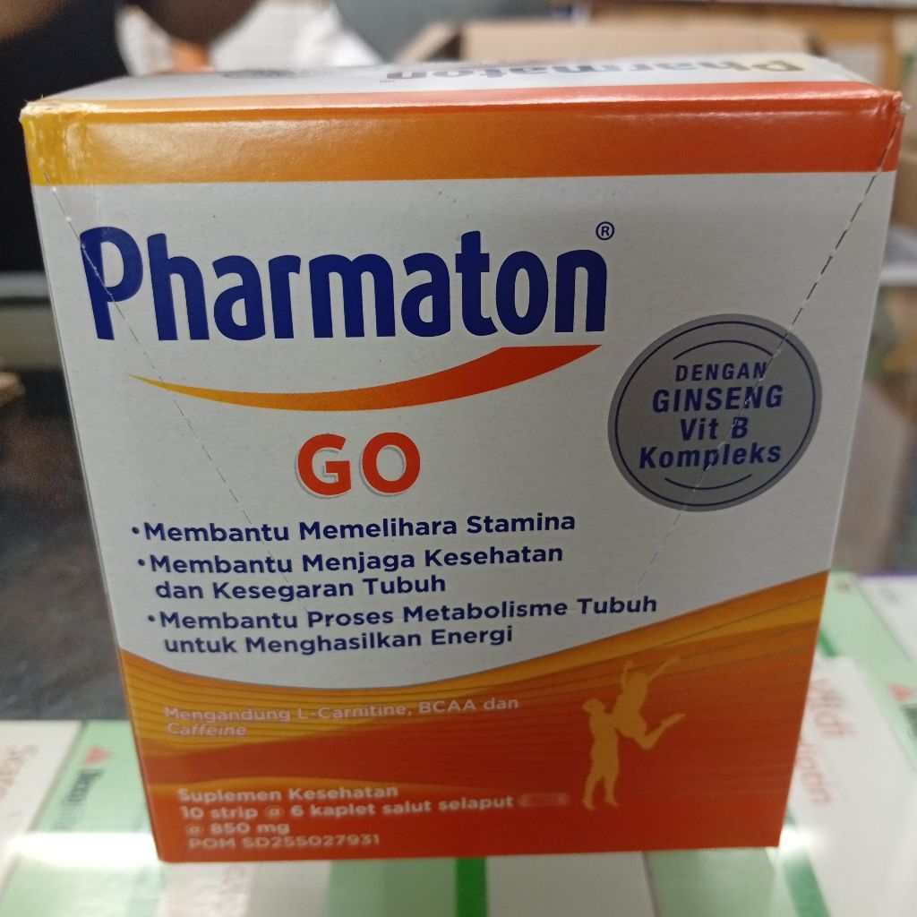 Pharmaton Go. parmaton go kemasan baru. pharmaton multivitamin