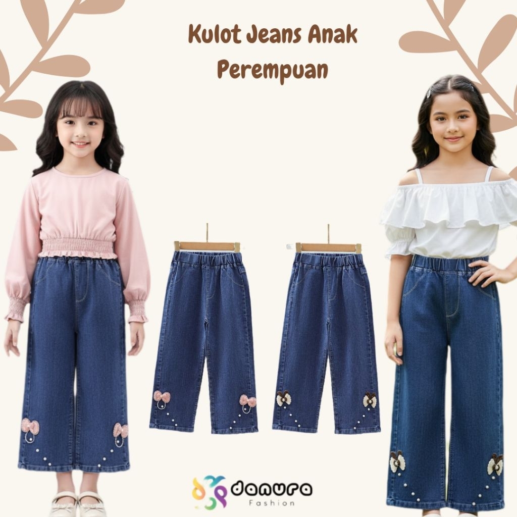 KULOT JEANS ANAK IMPORT//KULOT ANAK PEREMPUAN