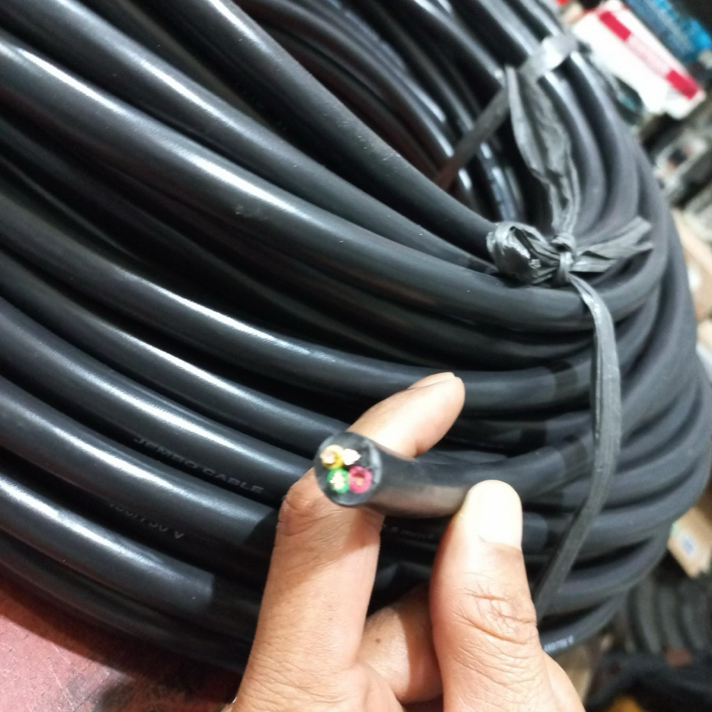 Kabel Nyyhy 4x2,5mm Jembo cable serabut 4 core