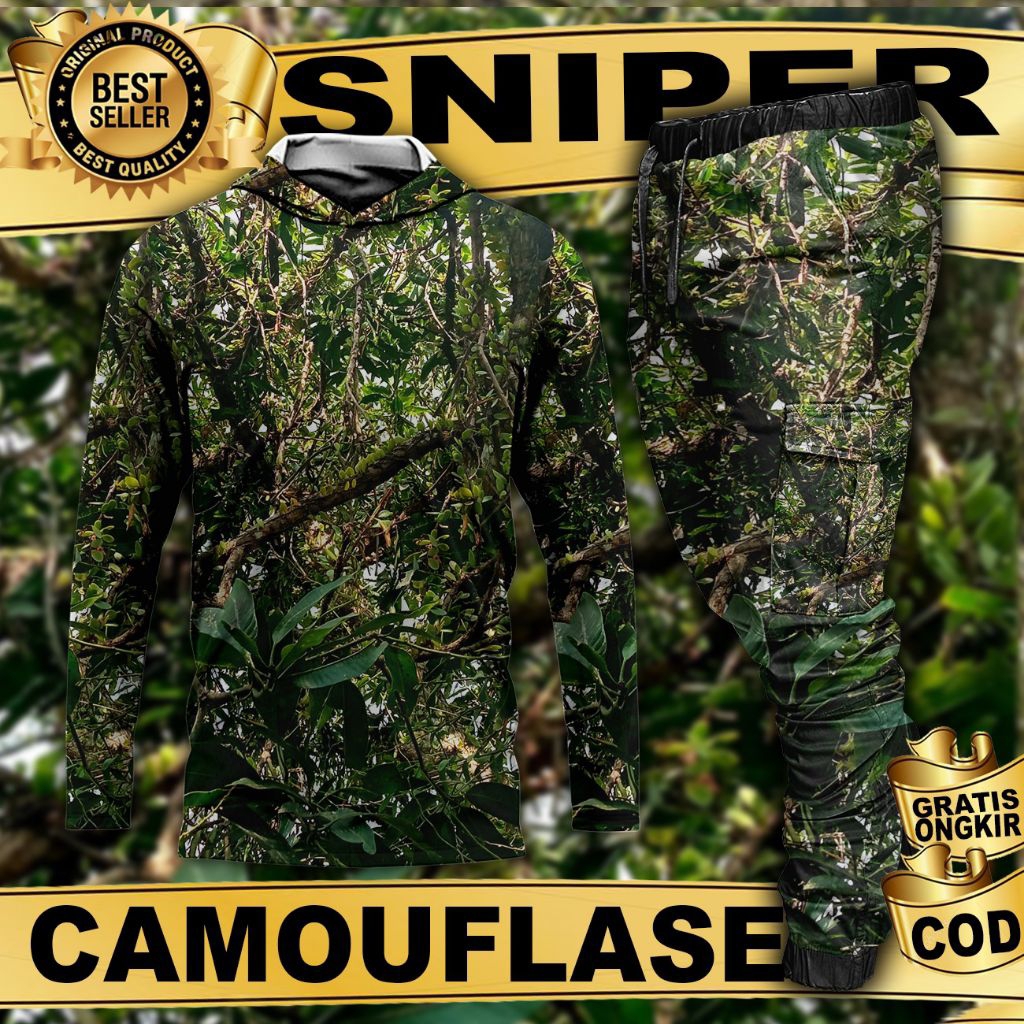 STELAN PAKAIAN CAMO BERBURU | BAJU BERBURU | BAJU CAMO BERBURU | BAJU CAMO MURAH