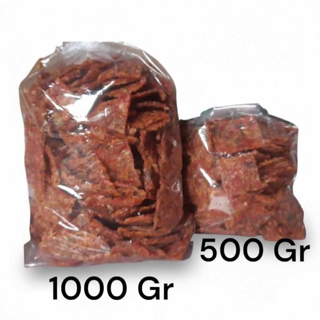 Kerupuk cipuk Mentah rasa Original Bawang/Jengkol 500-1000 gr siap goreng untuk isian toples