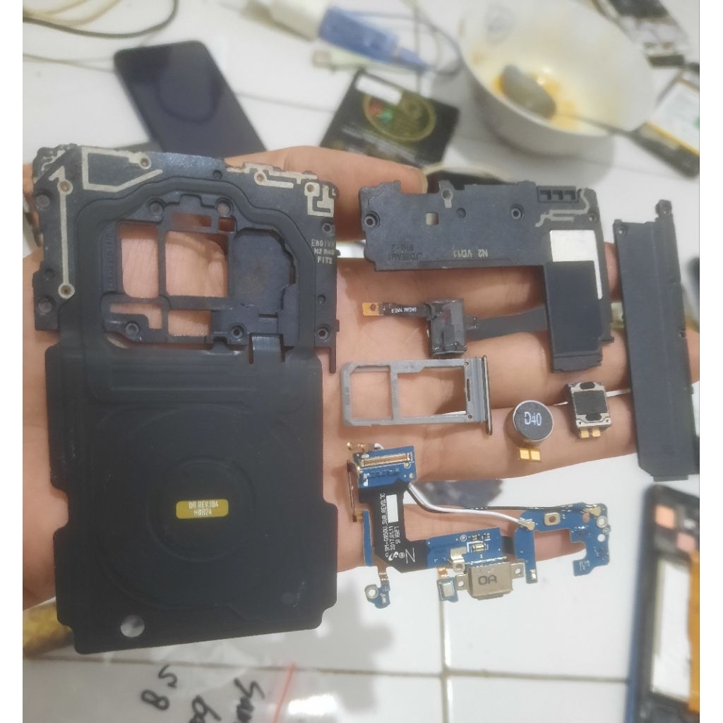 SPAREPART SAMSUNG GALAXY S8 ORIGINAL COPOTAN NORMAL