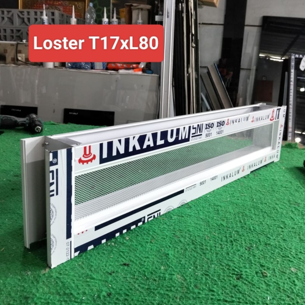 Tukuparty Loster Lobang Angin Aluminium Ventilasi Kawat Nyamuk