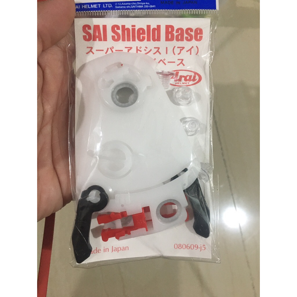 Original Base plate Arai SAi rachet baseplate SAi RR5 Vector2 Quantum J Rapide IR Corsair V Astro IQ
