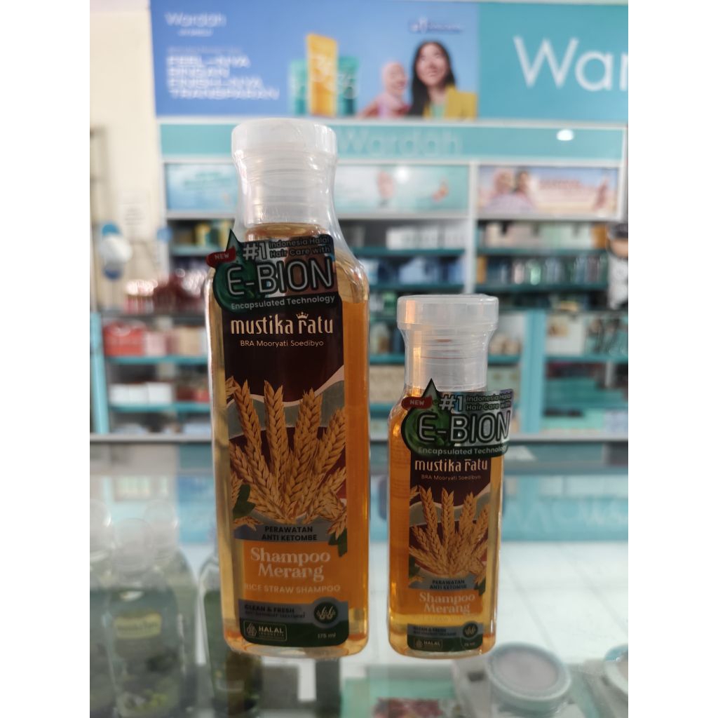 Mustika Ratu Shampoo Merang