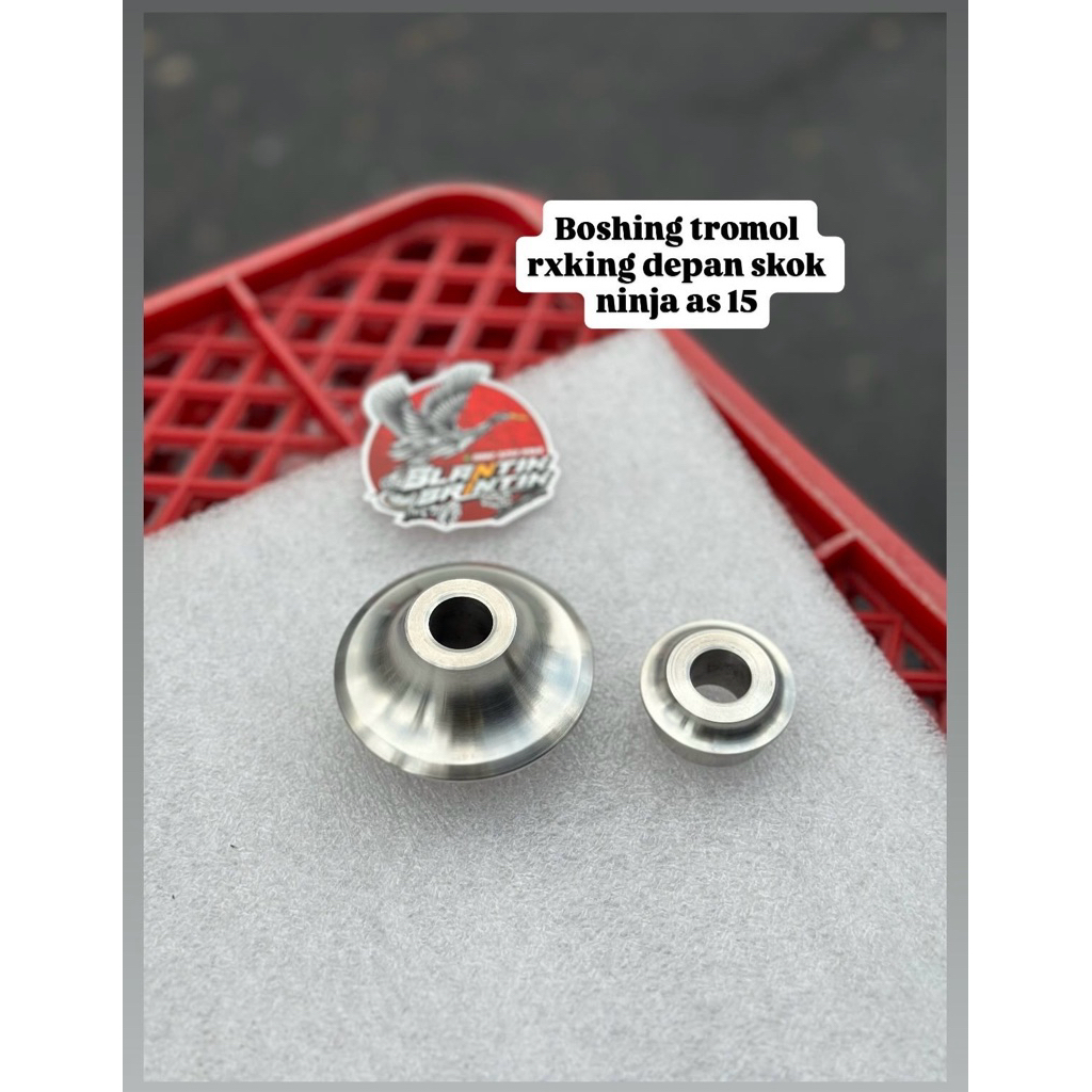 bos tromol rxking depan stenlis skok ninja r rr boshing depan tromol rxking stenlis pnp shock ninja 