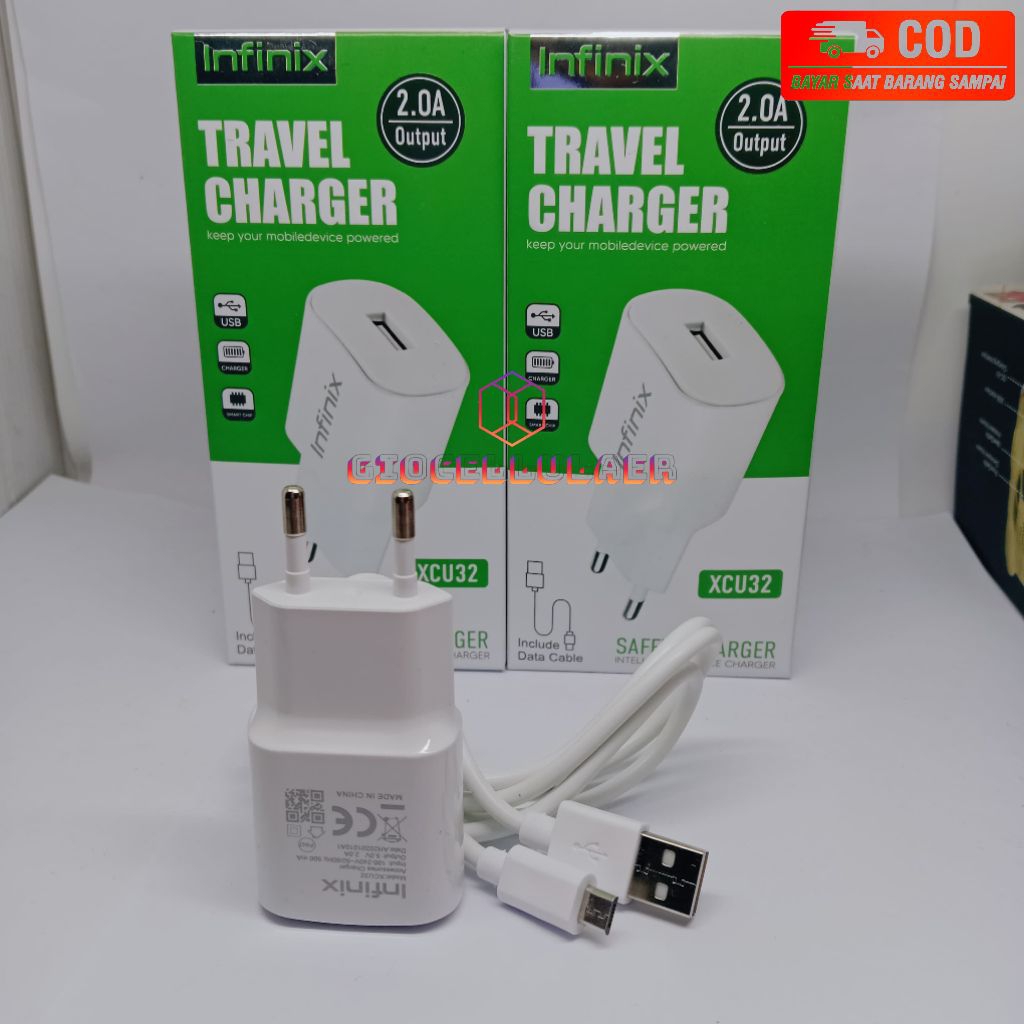 CHARGER CAS CASAN MICRO USB INFINIX HOT 10 PLAY INFINIX HOT 9 PLAY INFINIX HOT 11 PLAY TRAVEL CHARGE