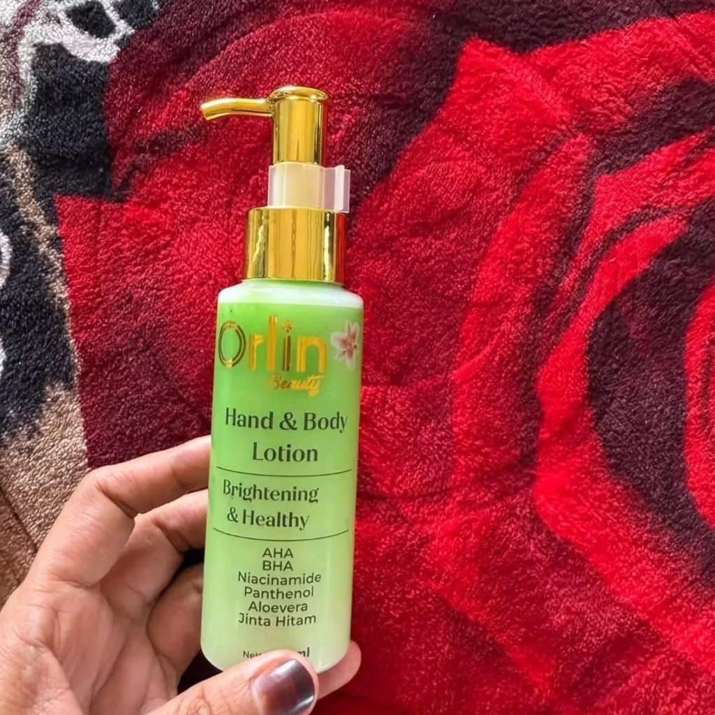 HB Extra Whitening Orlin Beauty Handbody Lotion/HB booster Orlin Beauty BPOM