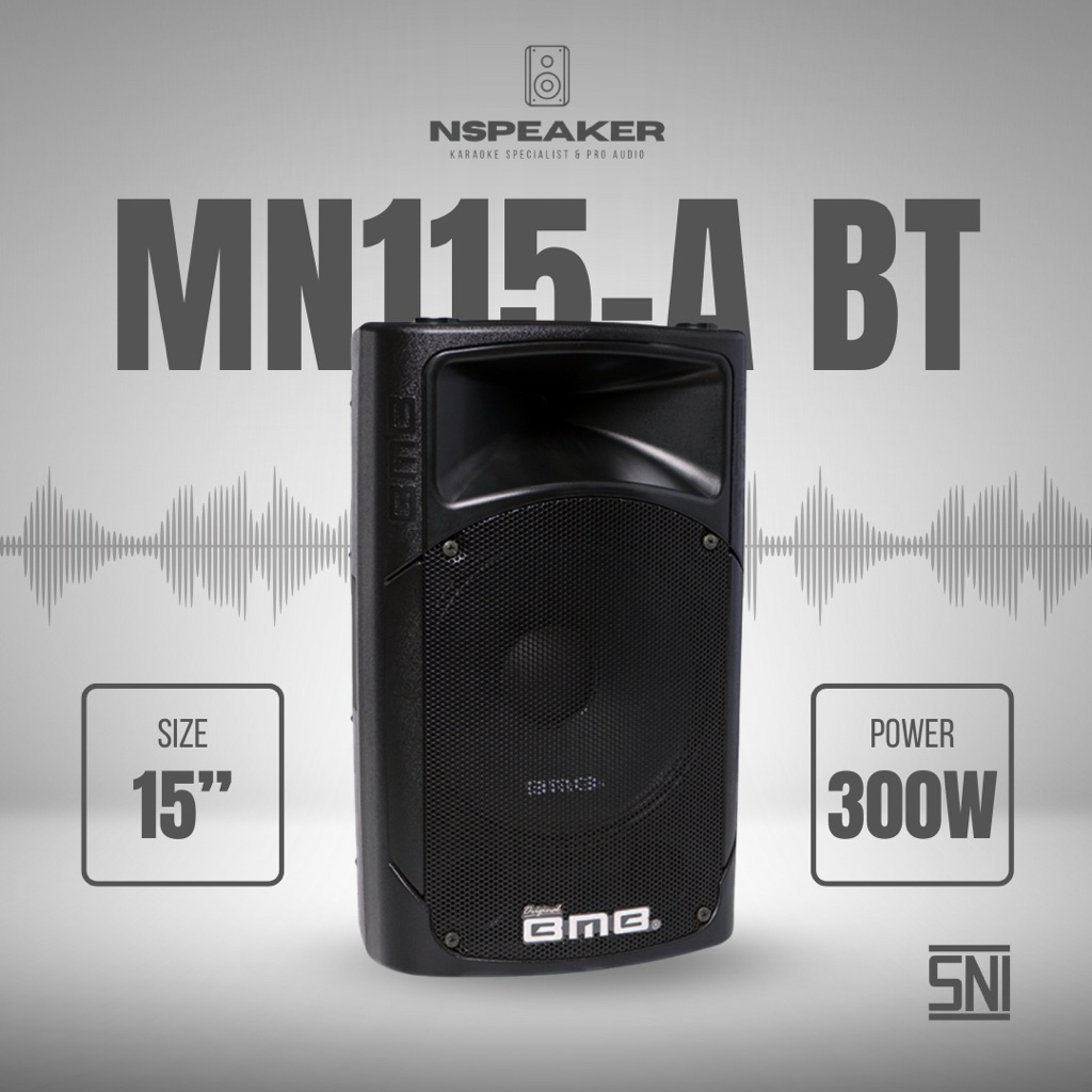 BMB MN 115 A BT - Active Bluetooth Speaker 15 inch (Pair)